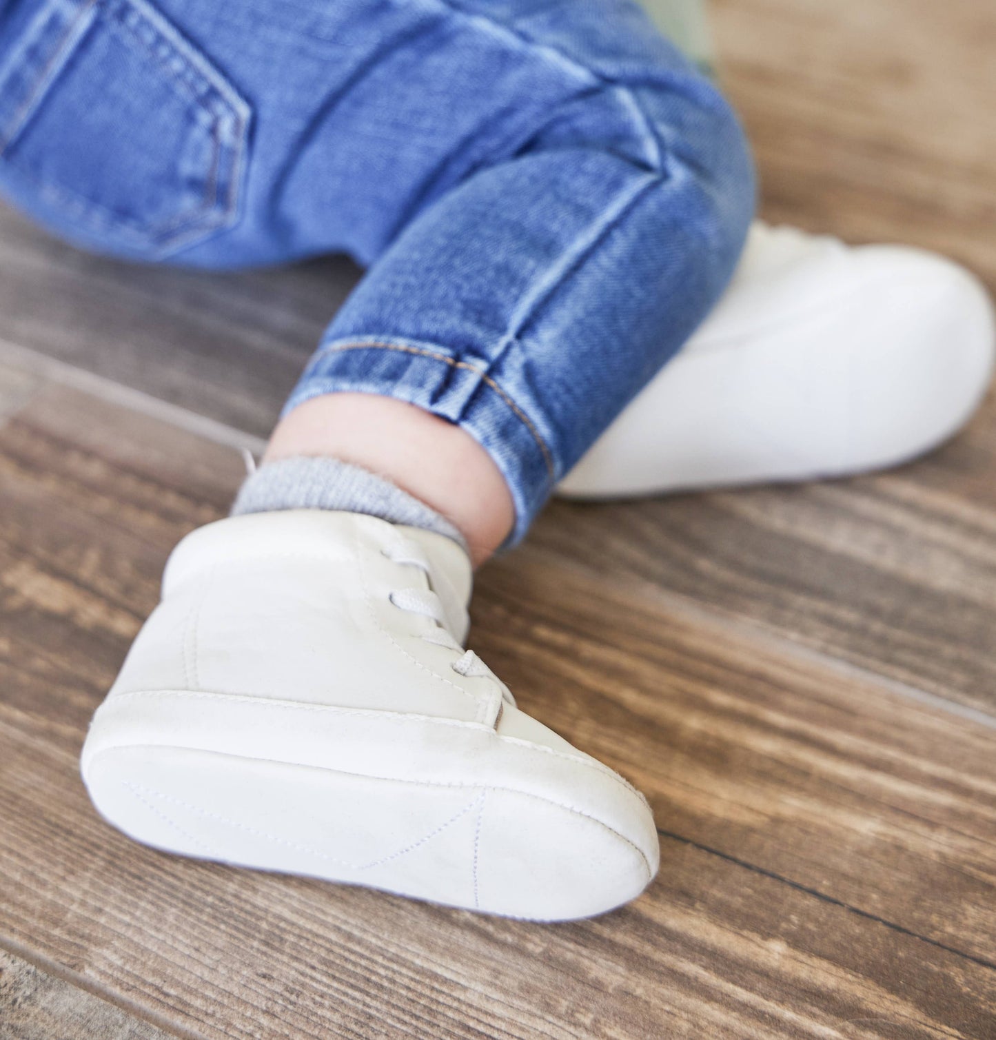 Eco Steps - Sneaks Snowy White: 6-9