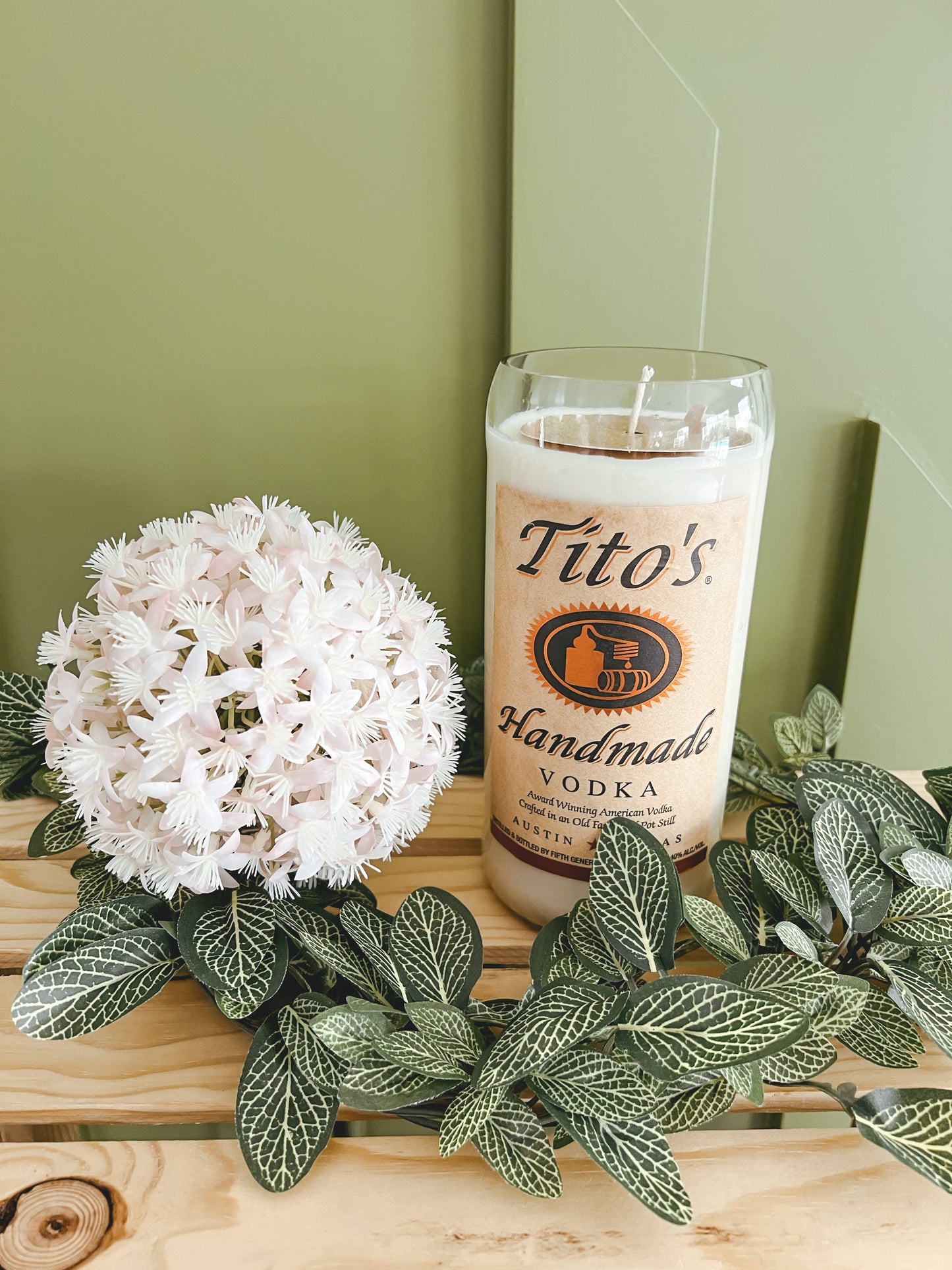 Scottsdale Candle Co - Recycled Titos Candle