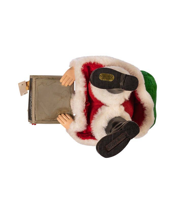 Kurt S. Adler, Inc. - 10.5"ADOPT A PET SANTA+DOG 2PC