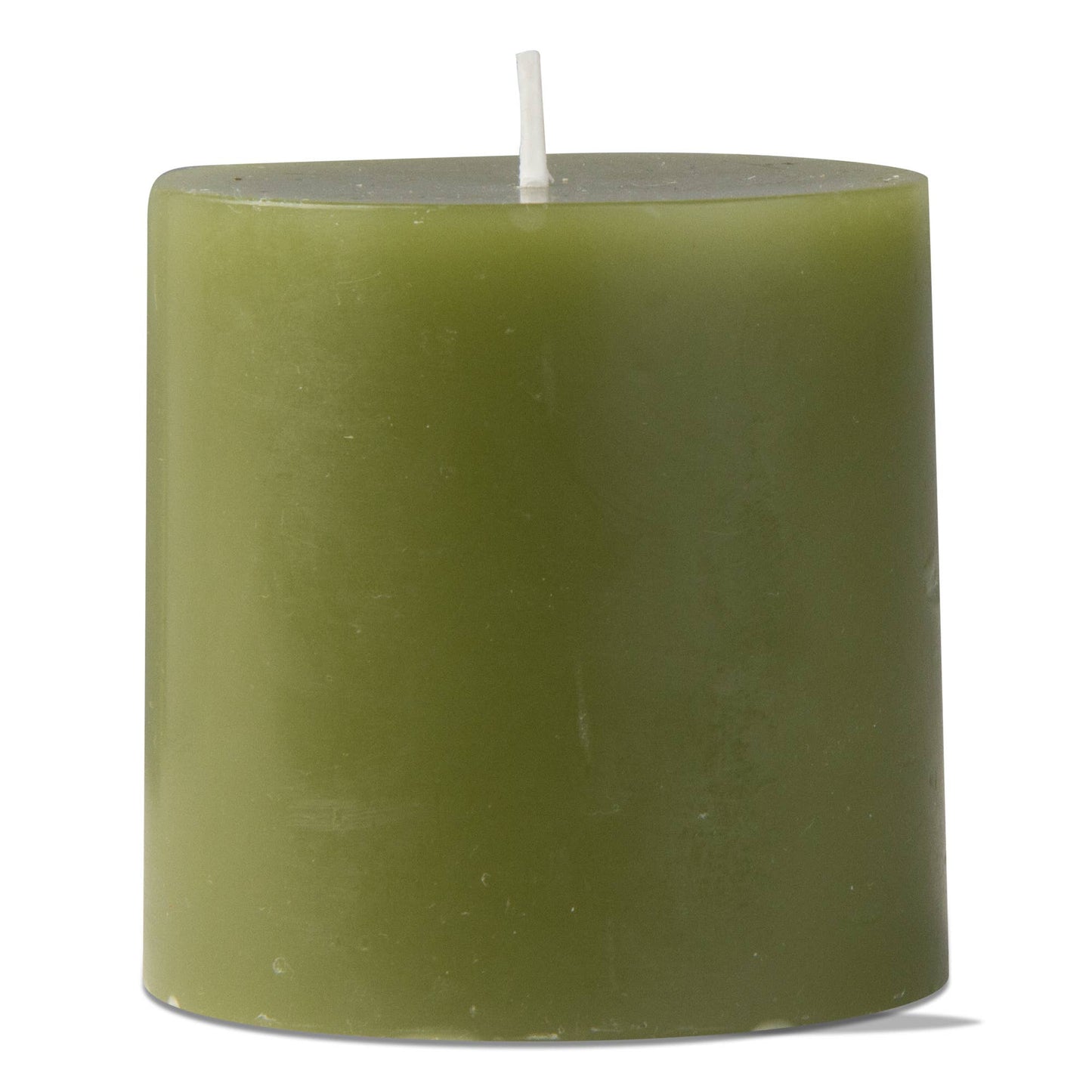 Pillar Candle, Olive 3x3