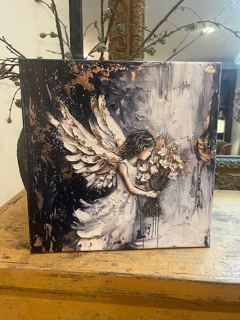 Angel Canvas Art 12" #1