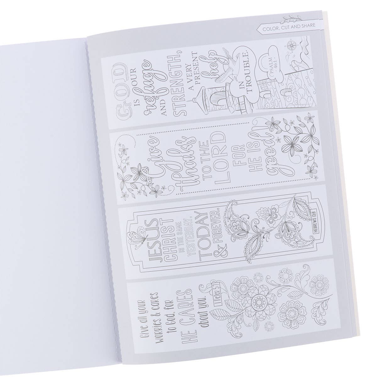Coloring Book Color the Promises of God