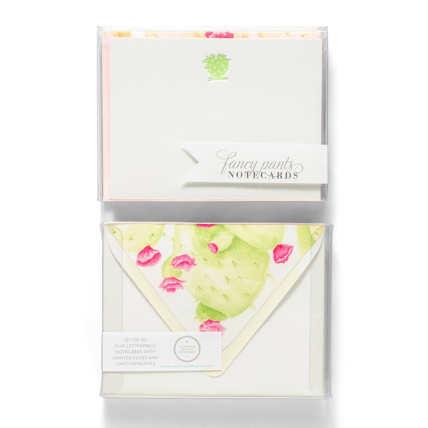 Cactus | Fancy Pants Letterpress Flat Notecards