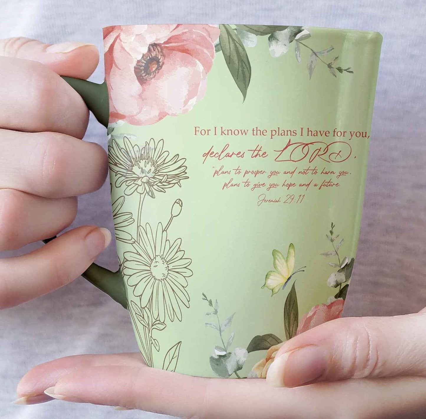 Christian Coffee Mugs Set of 6 – Bible Verse
