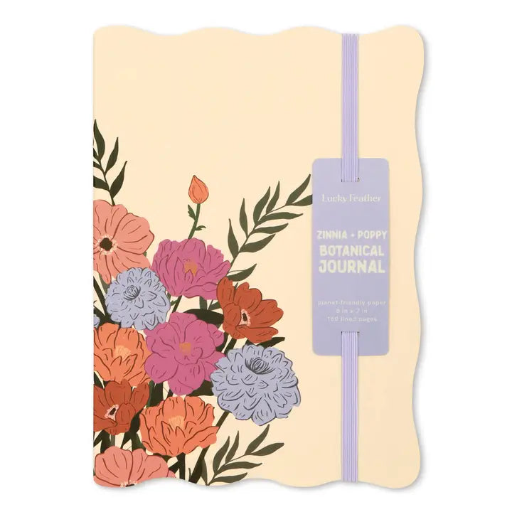 Zinnia + Poppy Botanical Journal