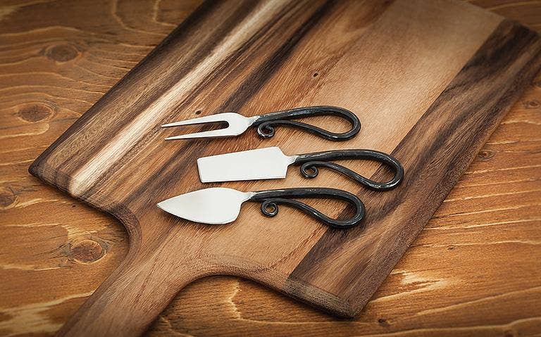 Set of 3 Curl End Cheese Tools-6.5"L