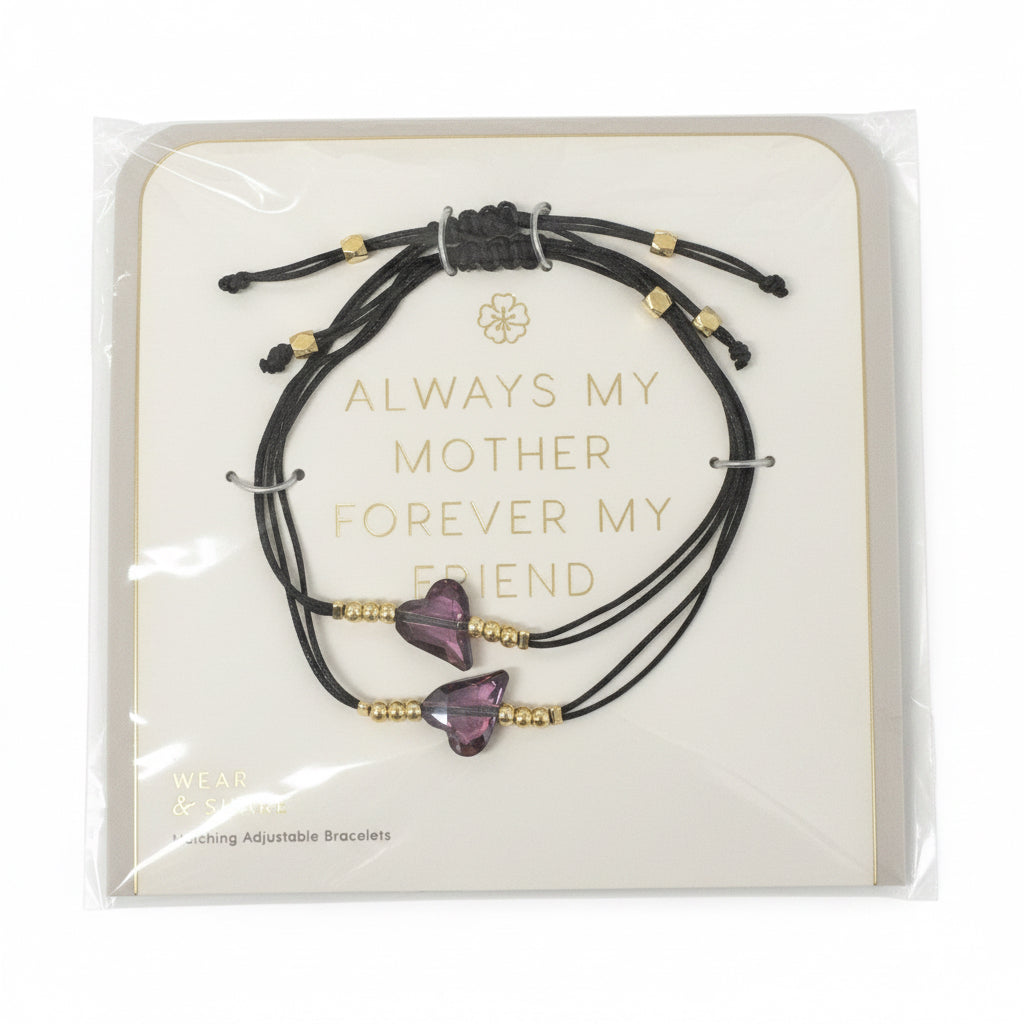 Always My Mother, Forever My Friend Wear + Share Bracelet