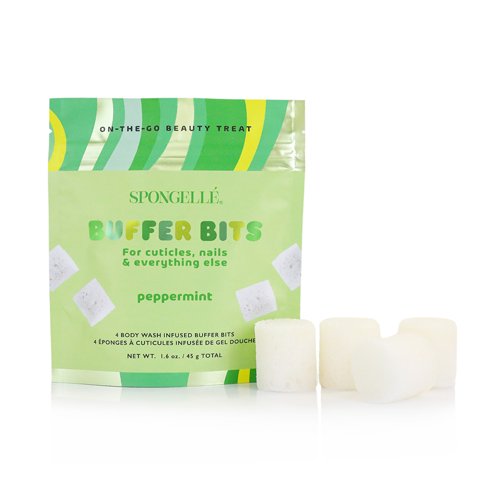 Spongellé - Peppermint PediPOP Buffer Bits