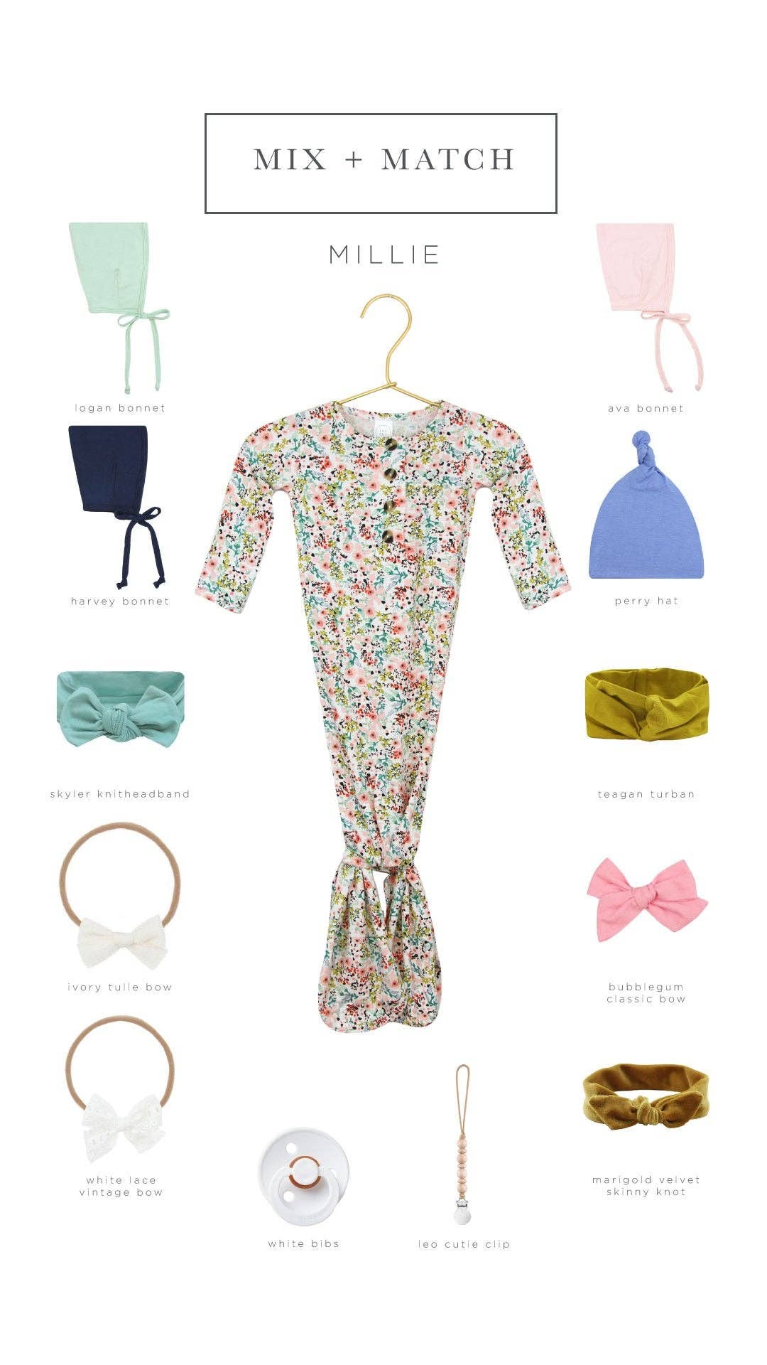 Millie Newborn Headband Bundle