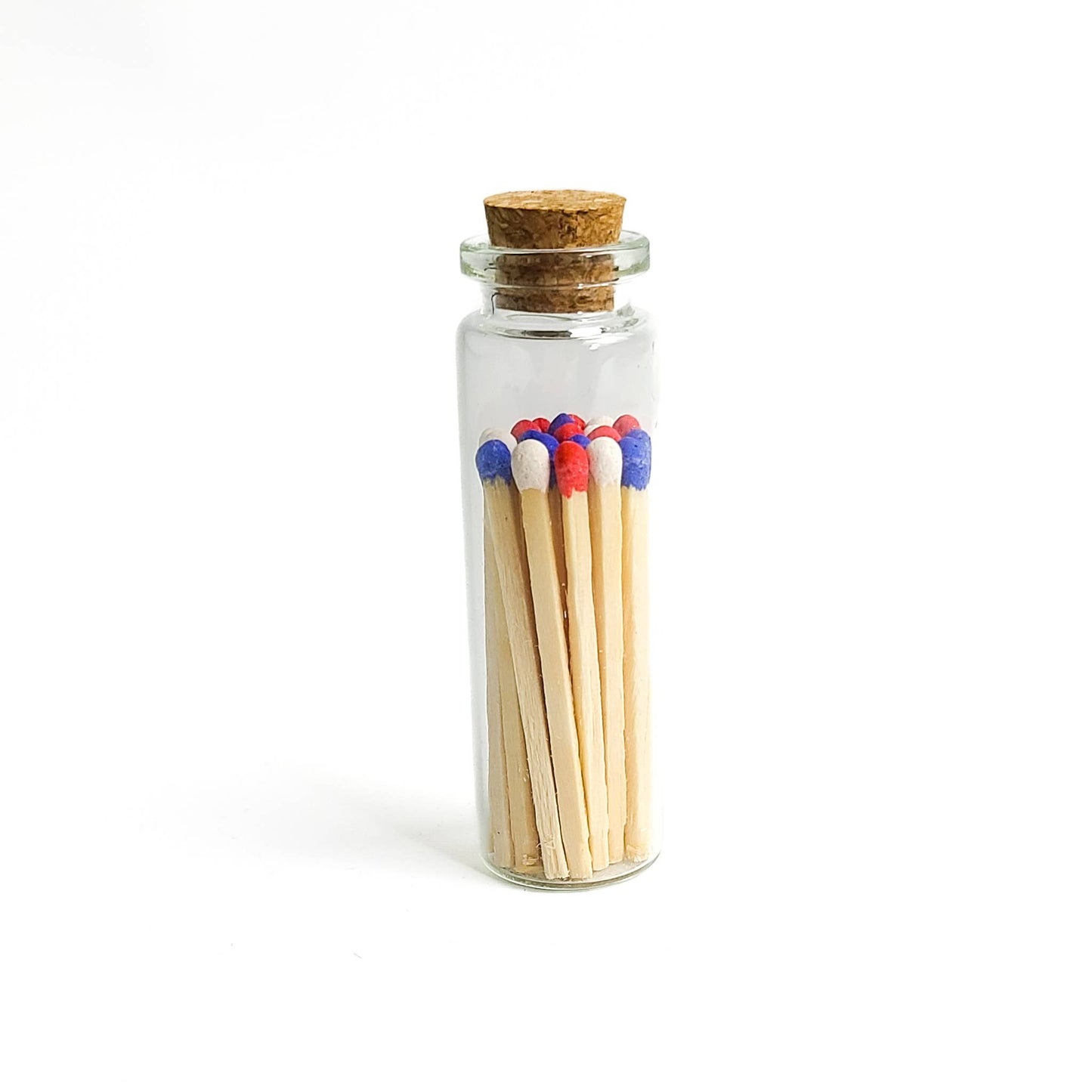 Stars & Stripes Matches in Small Corked Vial