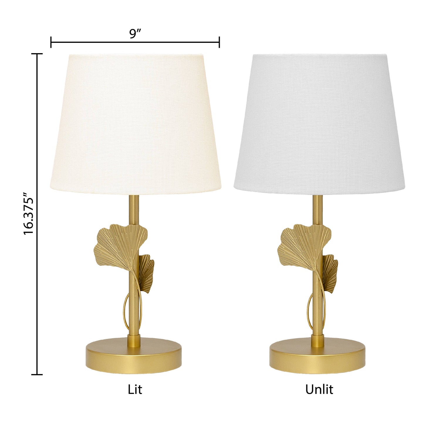 Set of Two 16.375"H Arella Table Lamps