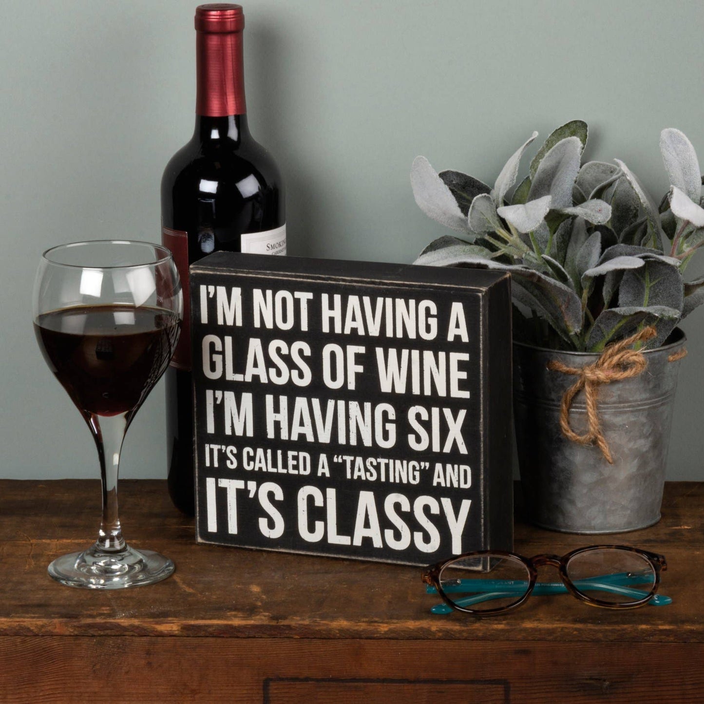 Classy Wine Sign