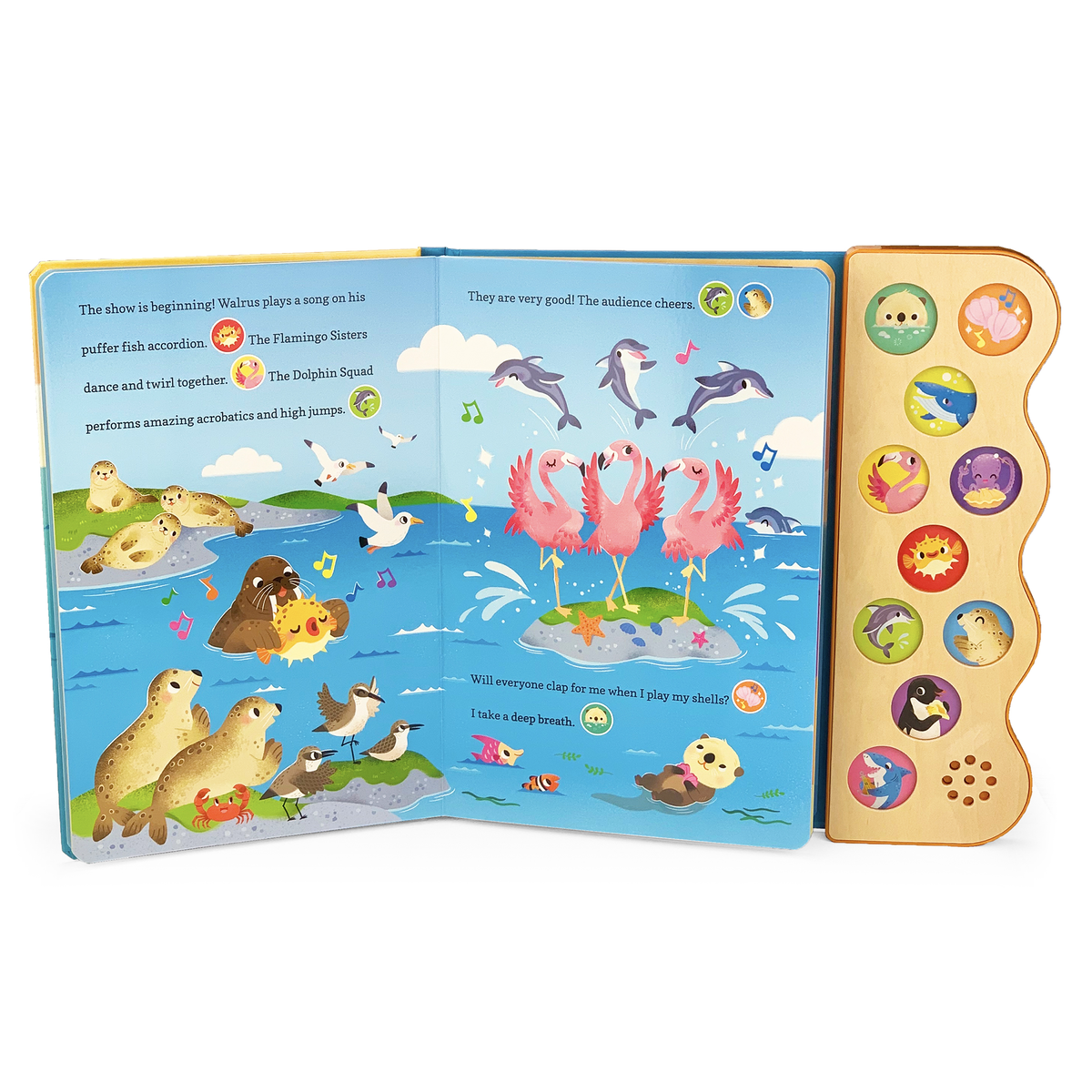 Busy Noisy Ocean Interactive Sound Book