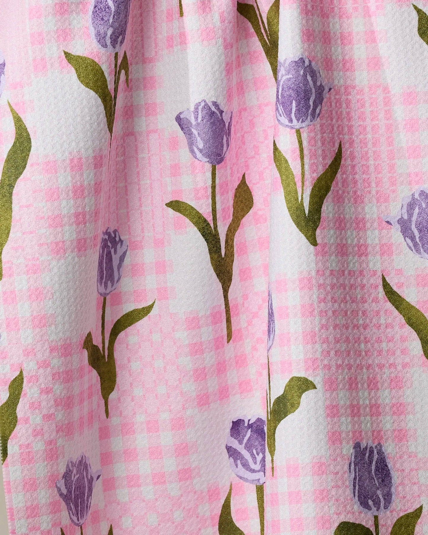 Tulip Town Tea Towel