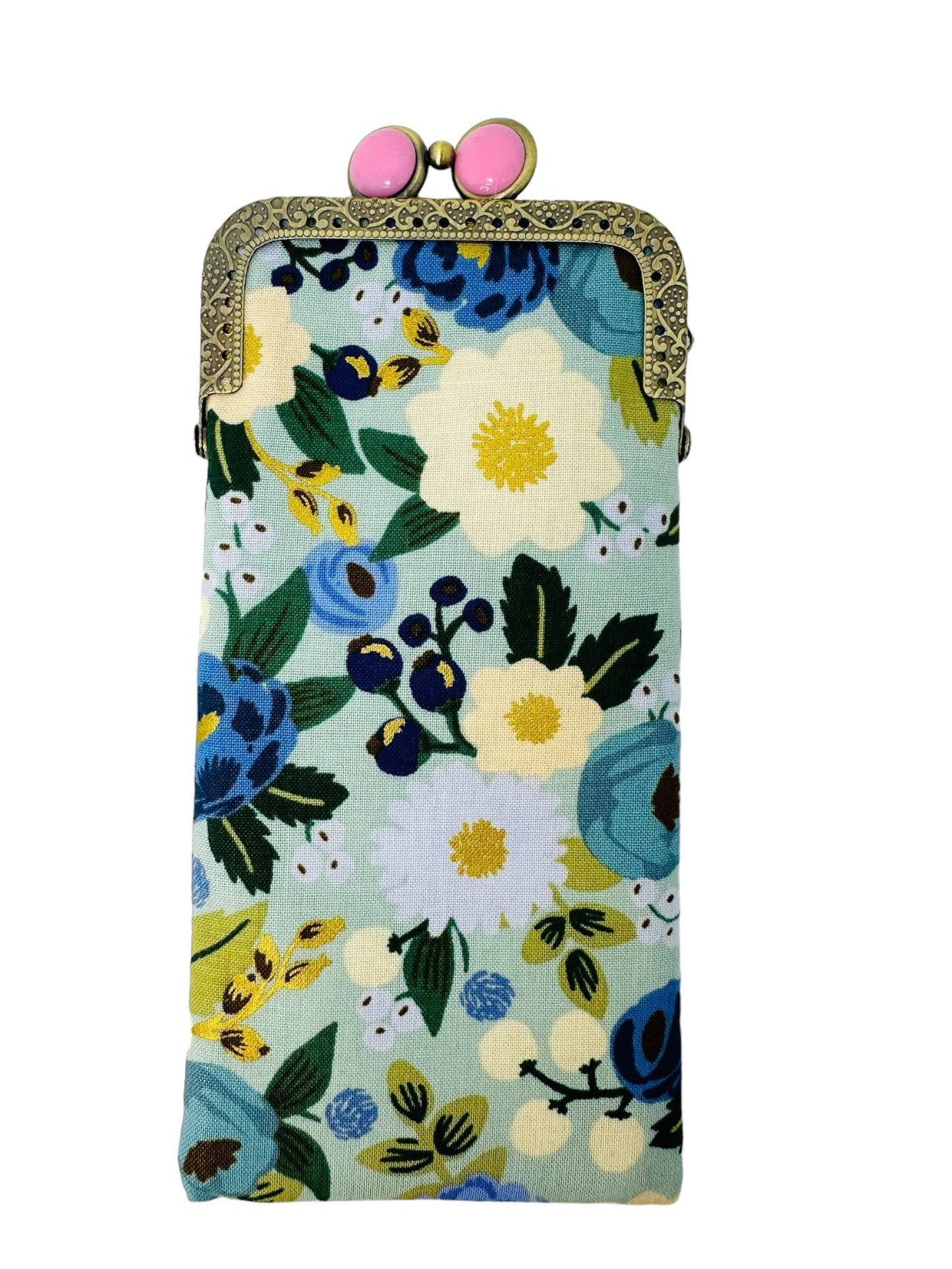 Eyeglass Case - Rosie Posie - Lite Pink