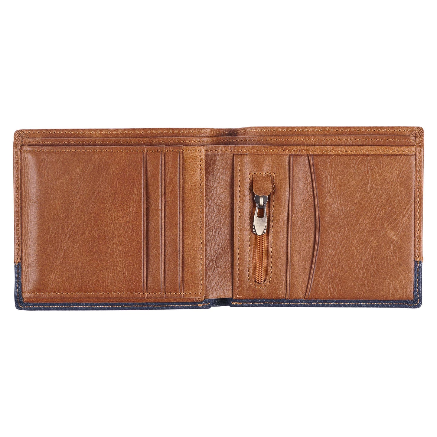 Wallet Leather Two-tone Be Strong & Couragous Josh. 1:9