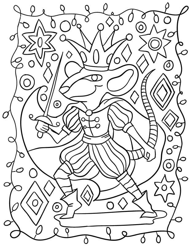 Nutcracker: Coloring Book