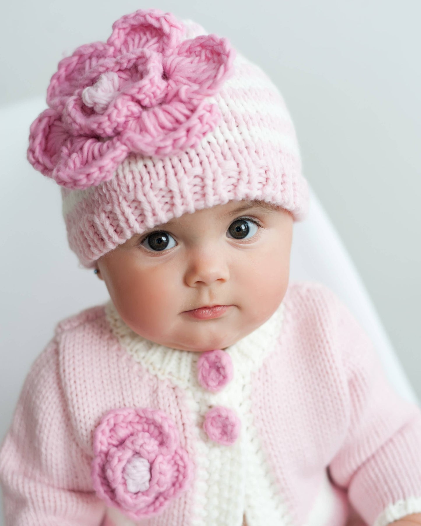 Parfait Pink Stripe Sweater Baby & Toddler