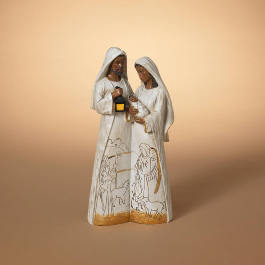 12.9"H Resin African American Nativity Figurine