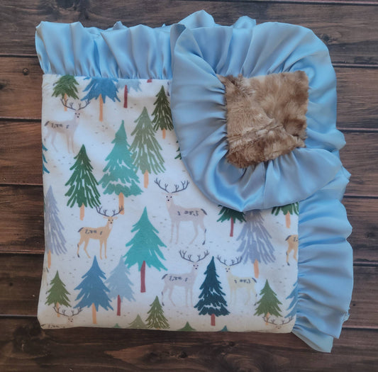 Deer & Pines