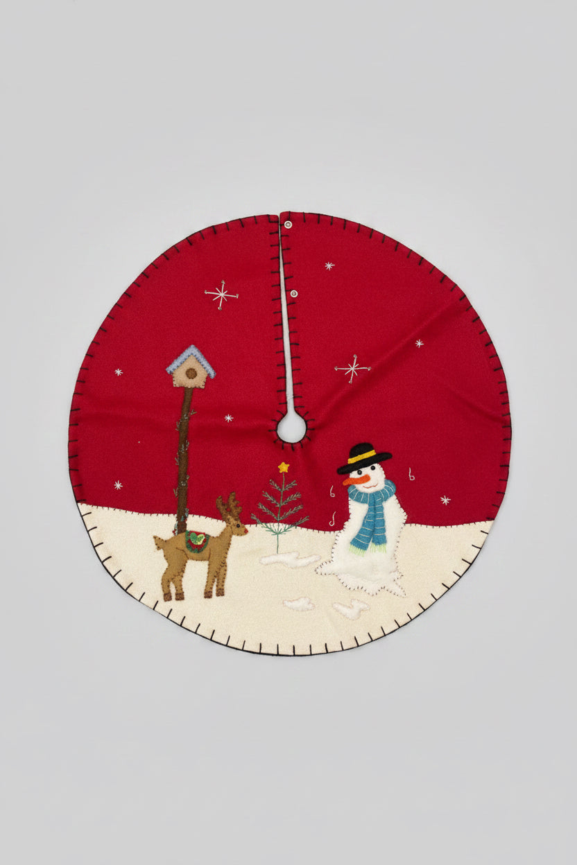 16" TS Tree Three Snowman
