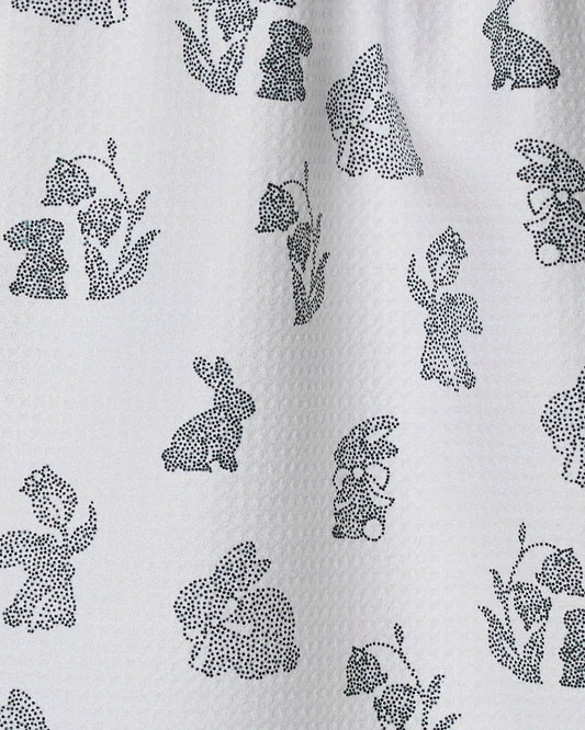 Bunny Dots Bar Towel
