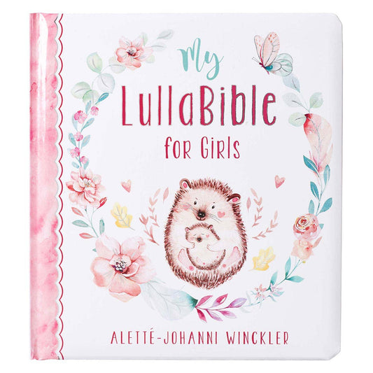 Libro infantil My LullaBible para niñas, tapa dura acolchada.