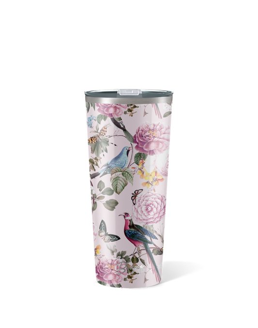 Primavera | Bird Floral Gloss Insulated Drink Tumbler Primav