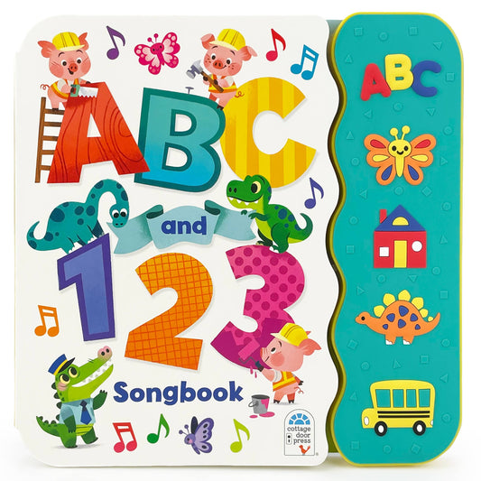 ABC and 123 Interactive Songbook Early Learning Concepts