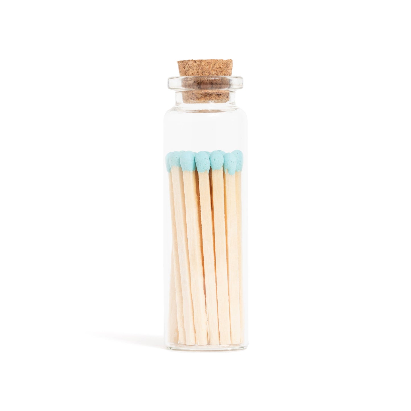 Baby Blue Matches in Small Corked Vial