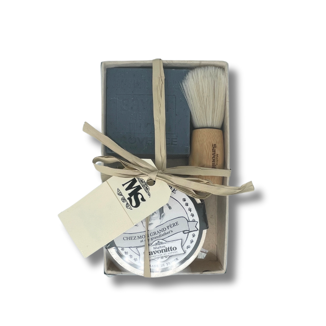 Men's Shaving Kit - Gift Box Made in France