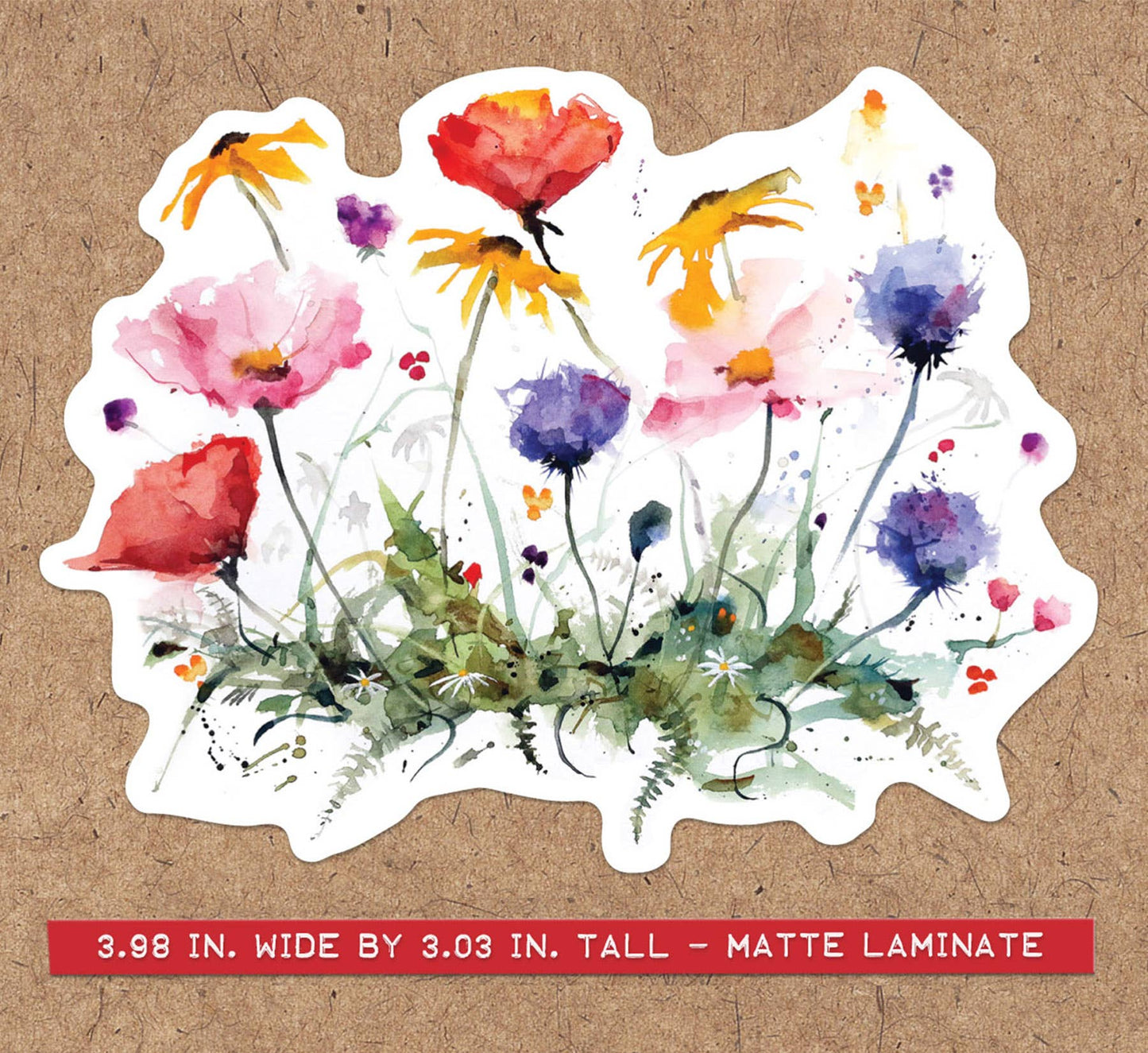 Sticker 'WILDFLOWERS'