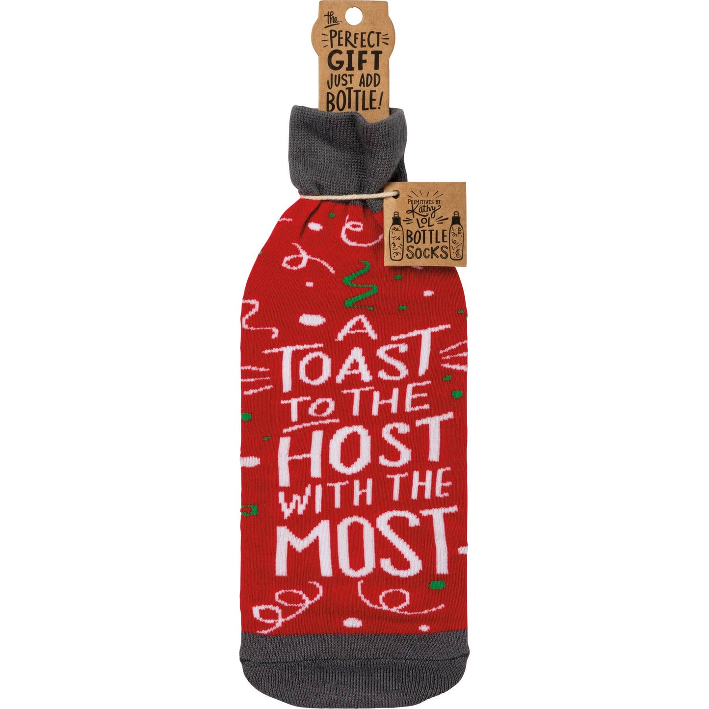 Toast Host Bottle Sock