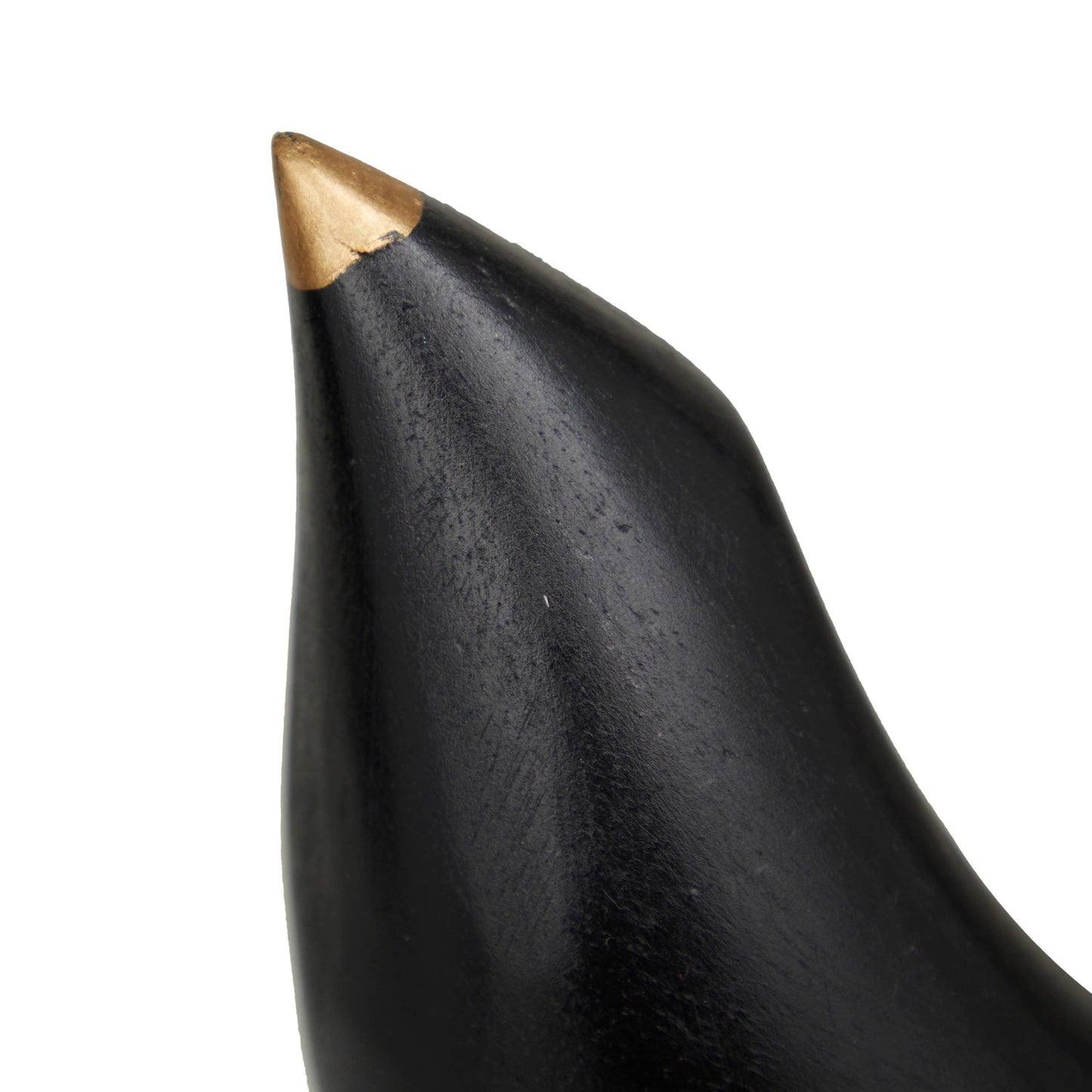 Traditional Black Wood Sculpture Set