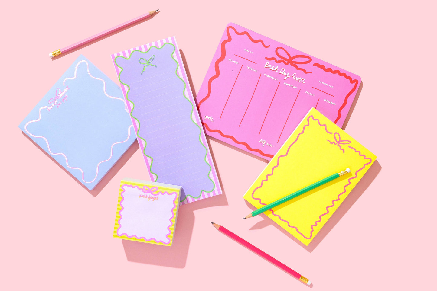 Taylor Elliott Designs - Weekly Planner - "Best Day Ever" - 52 Sheets