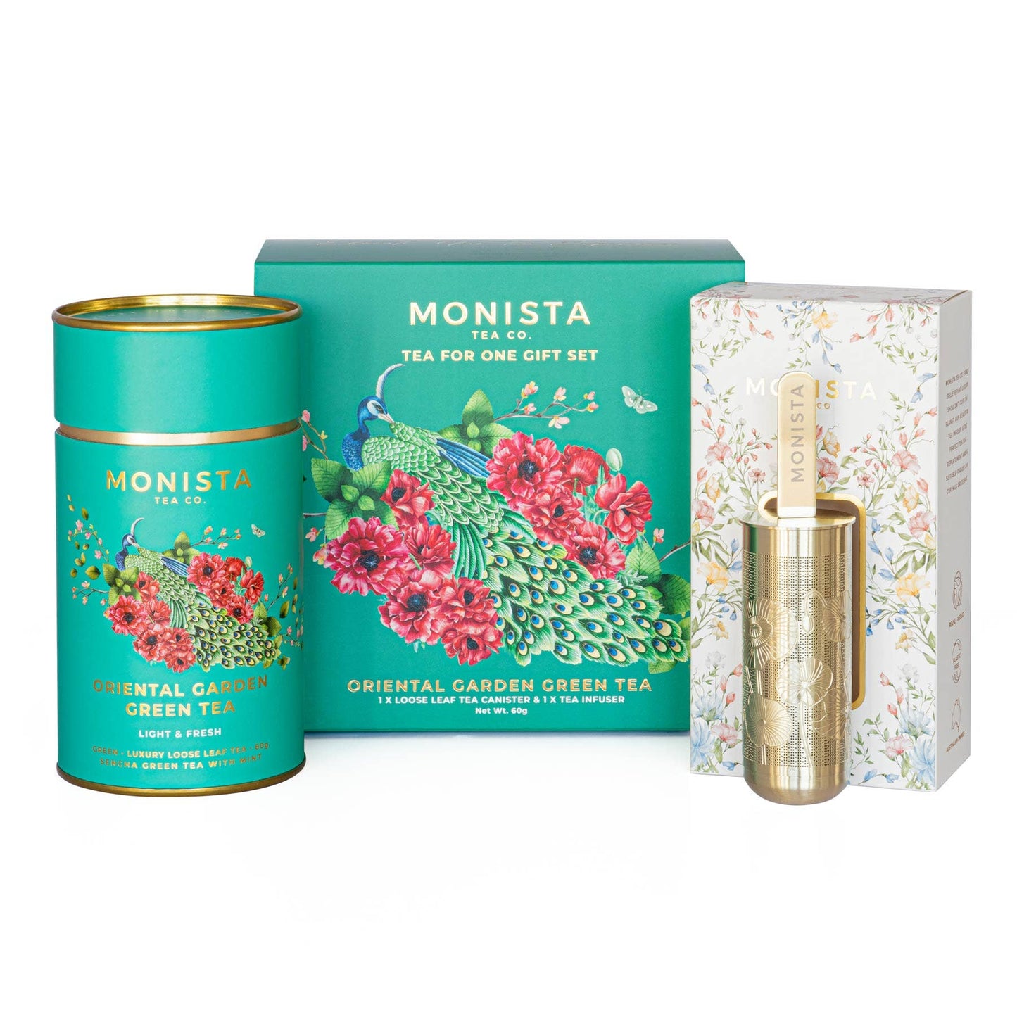 Monista Tea Co. - Tea for One Gift Set - Oriental Garden Green Tea