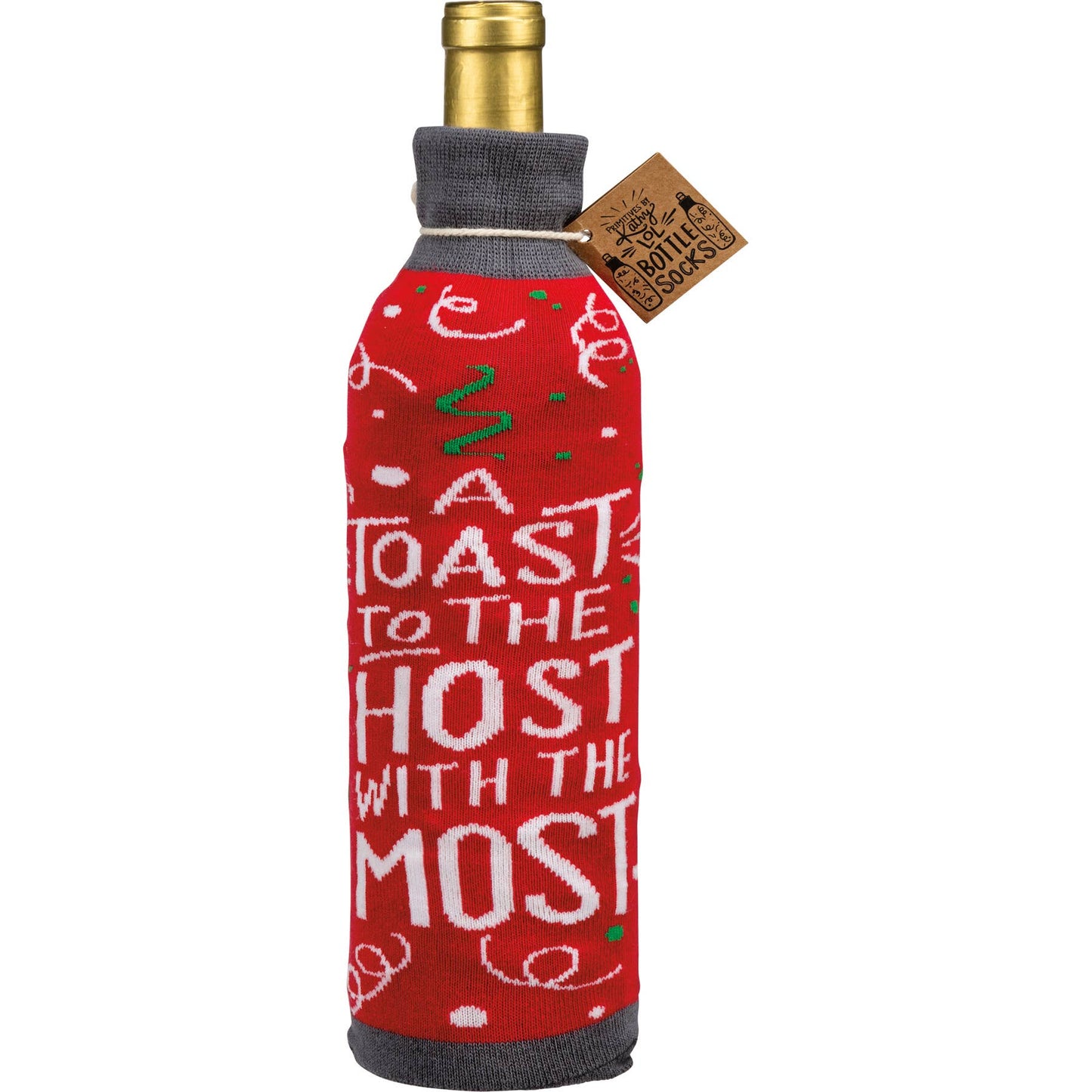 Toast Host Bottle Sock