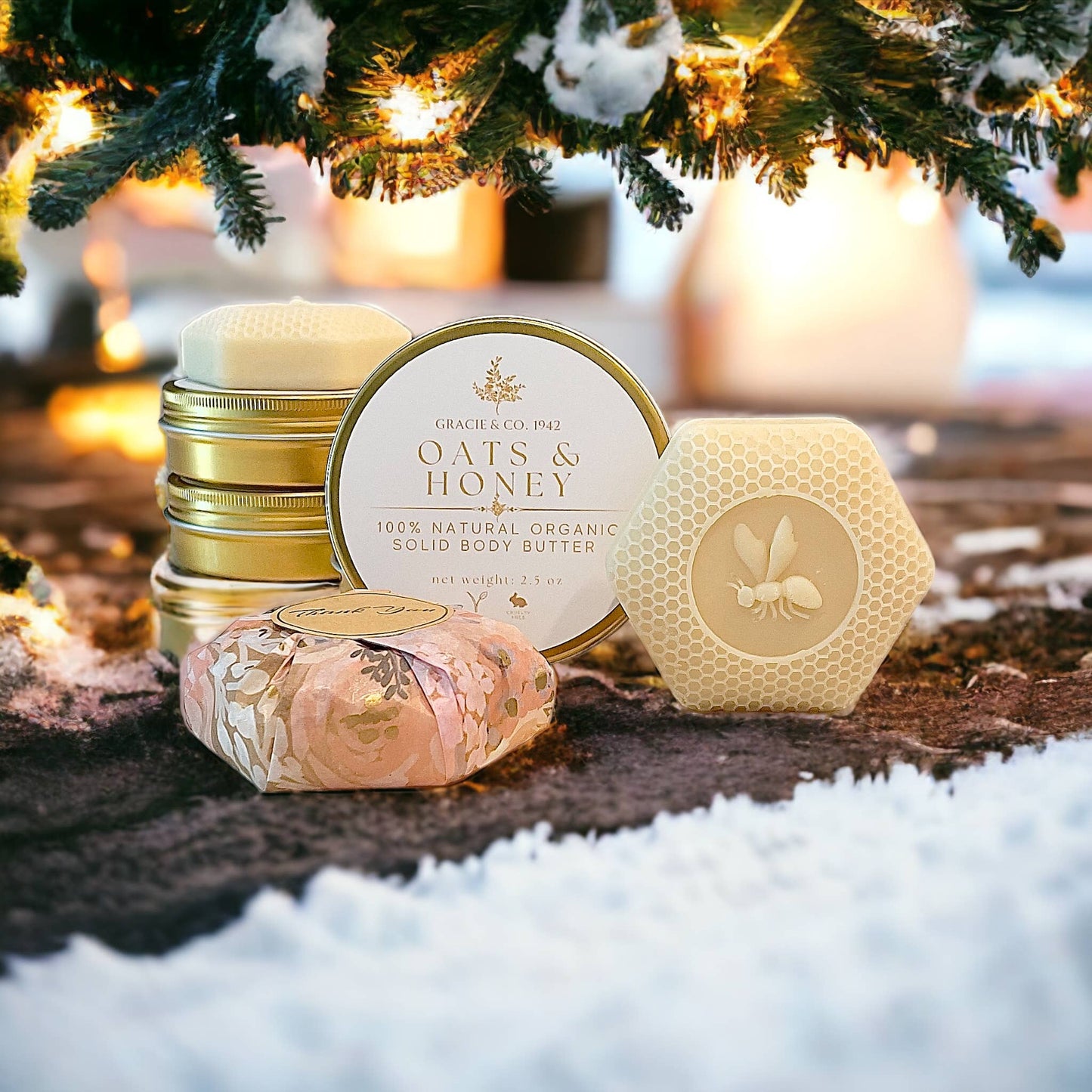 Organic Solid Body Butter Lotion Bar
