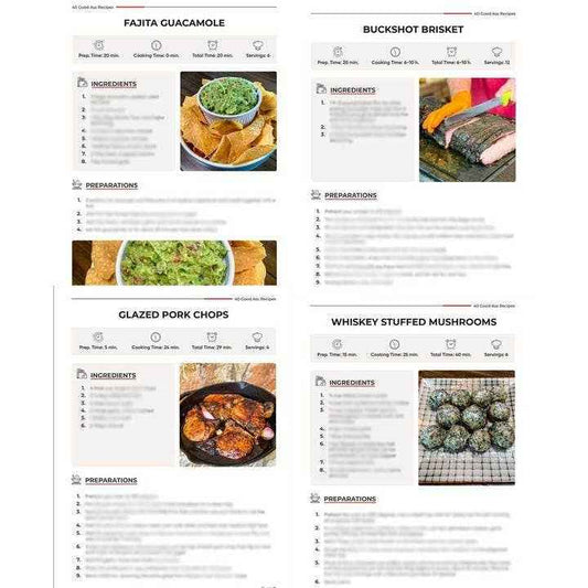 40 Good ASS Recipes ™ Cookbook - Grilling, Baking, BBQ, Fry