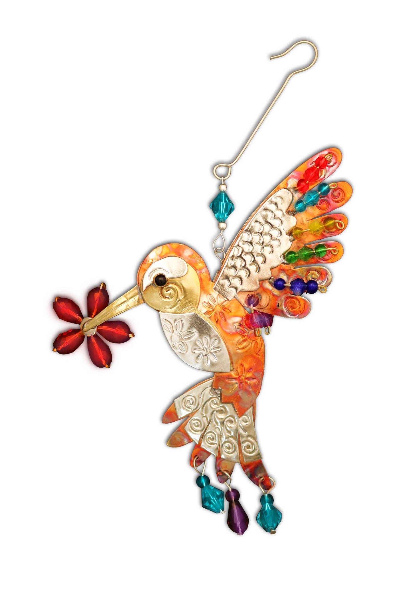 Hummingbird Hand Crafted Ornament