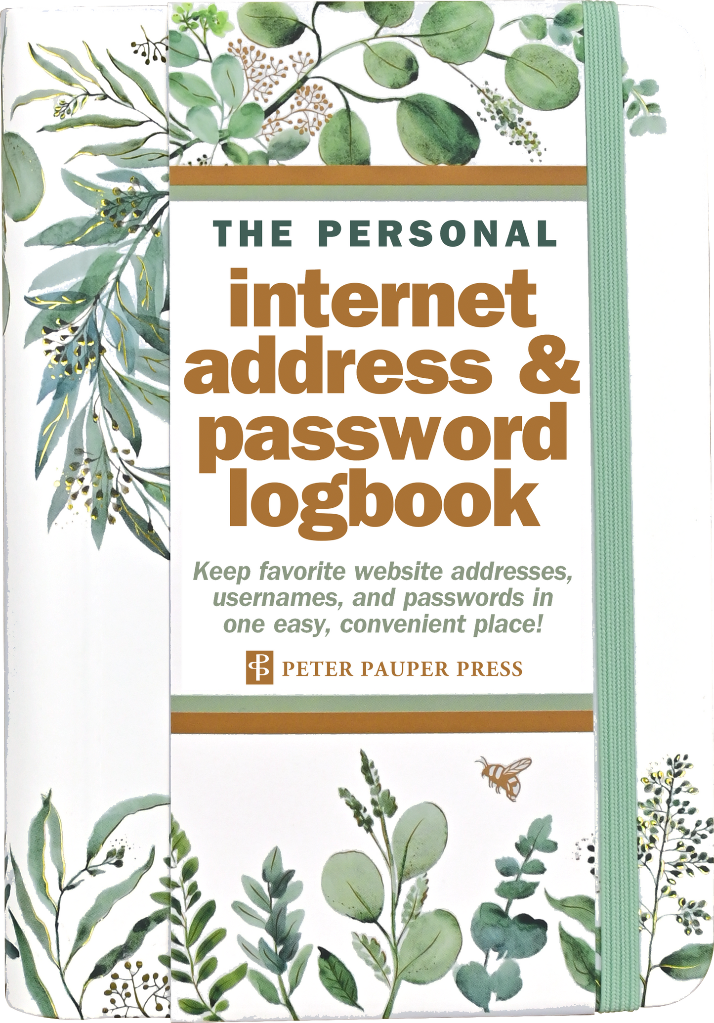 Eucalyptus Internet Address & Password Logbook