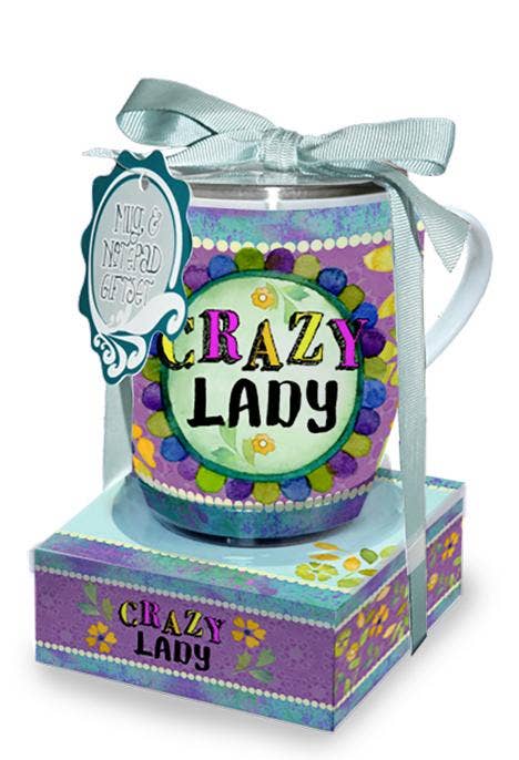 Divinity Boutique - Mug & Note Stack: Crazy Lady