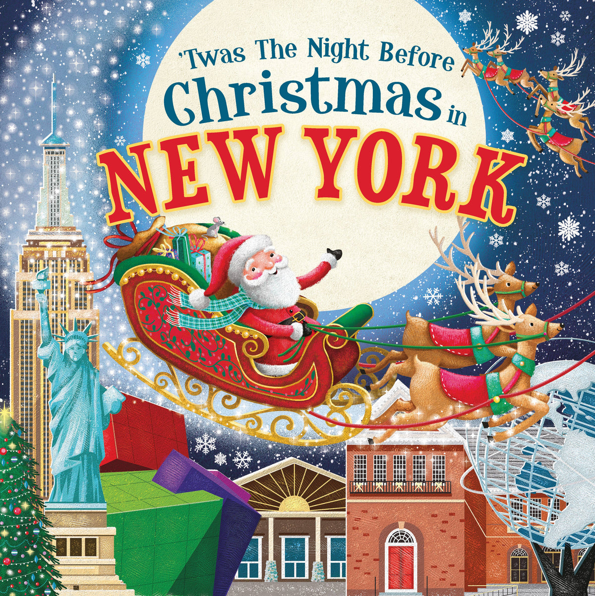 Sourcebooks - 'Twas the Night Before Christmas in New York (HC)