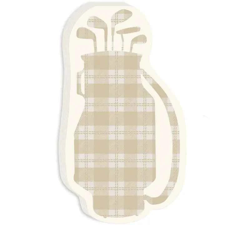 Sporting Goods Golf Die-Cut Notepad