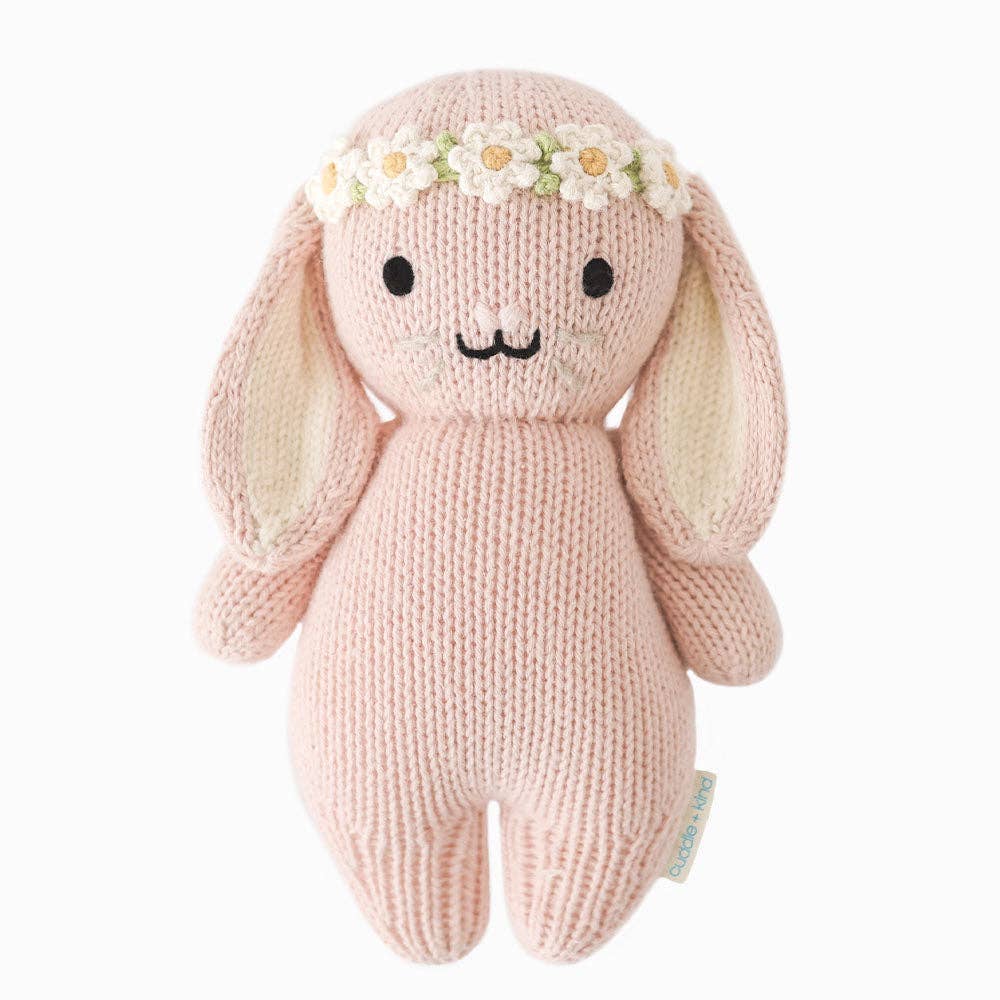 Baby bunny (rose/ivory floral)