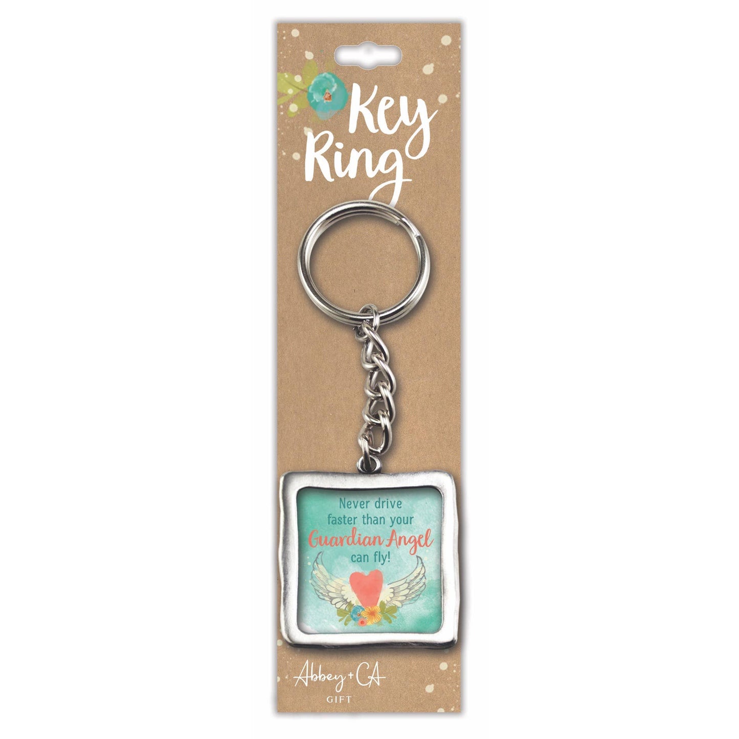 Square Key Rings -Assorted