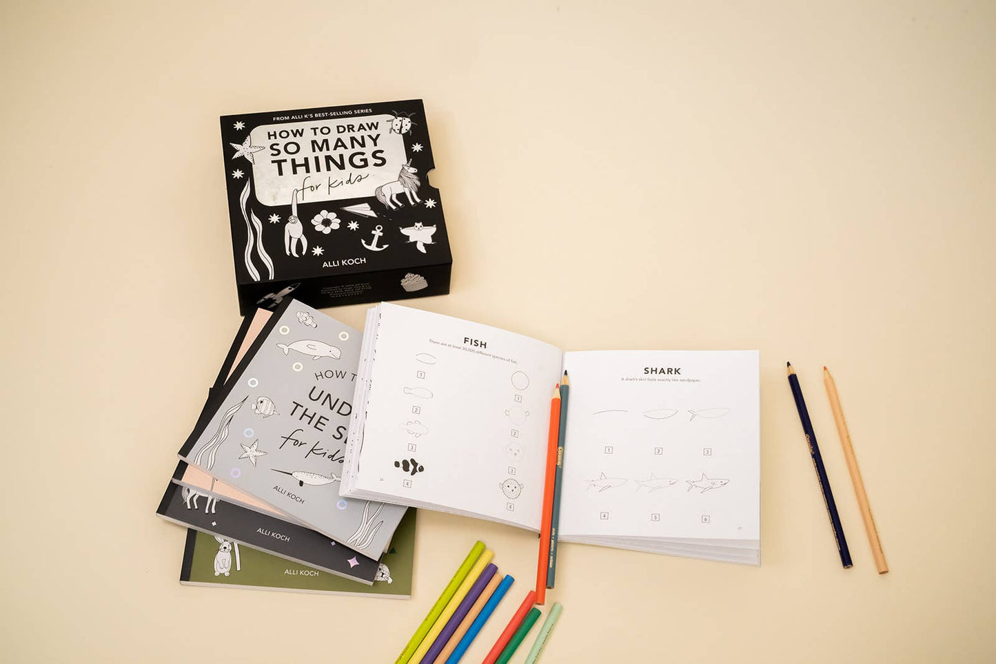 How to Draw So Many Things: A Mini Box Set of 5