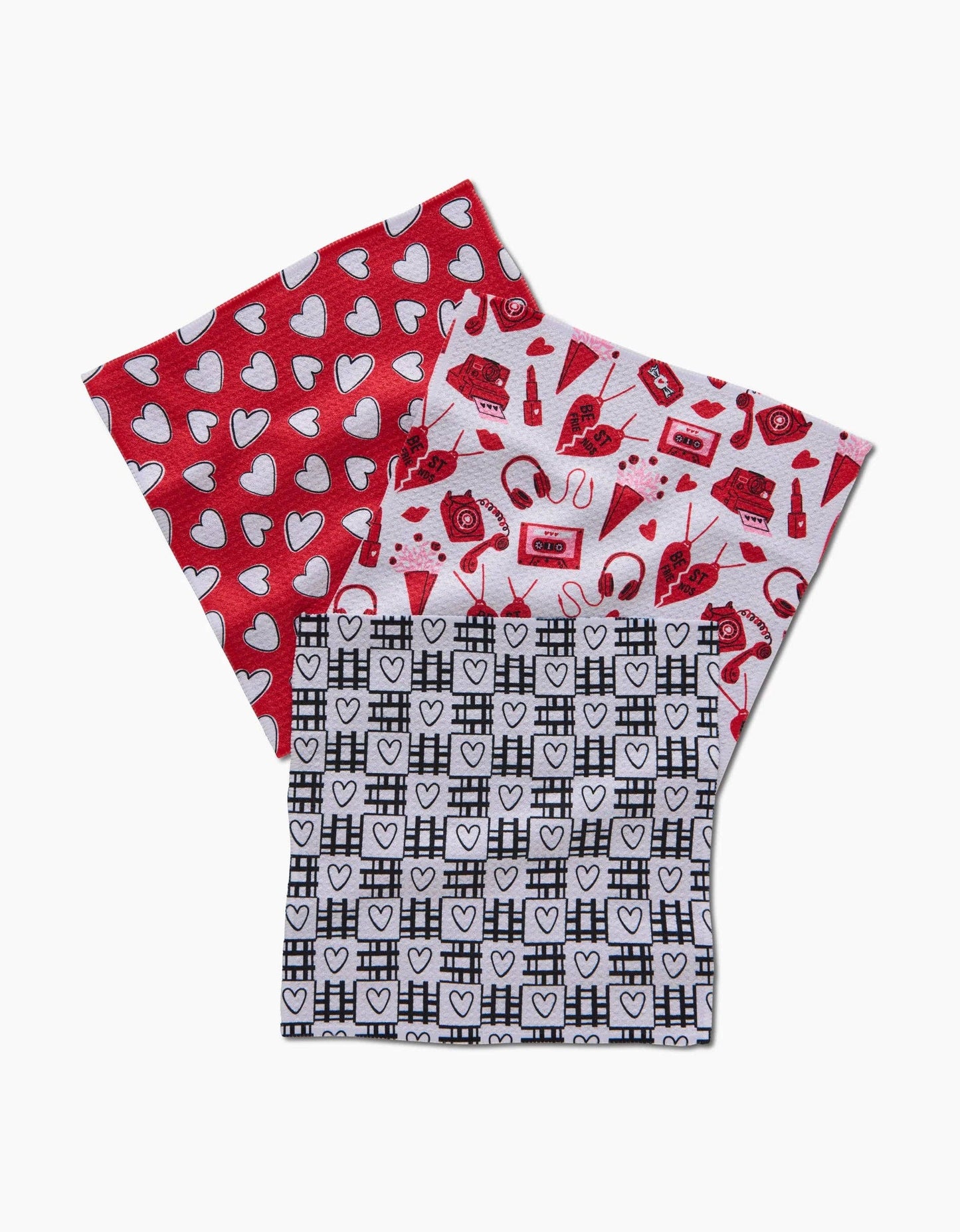 Geometry - Classic Loving Dishcloth Set