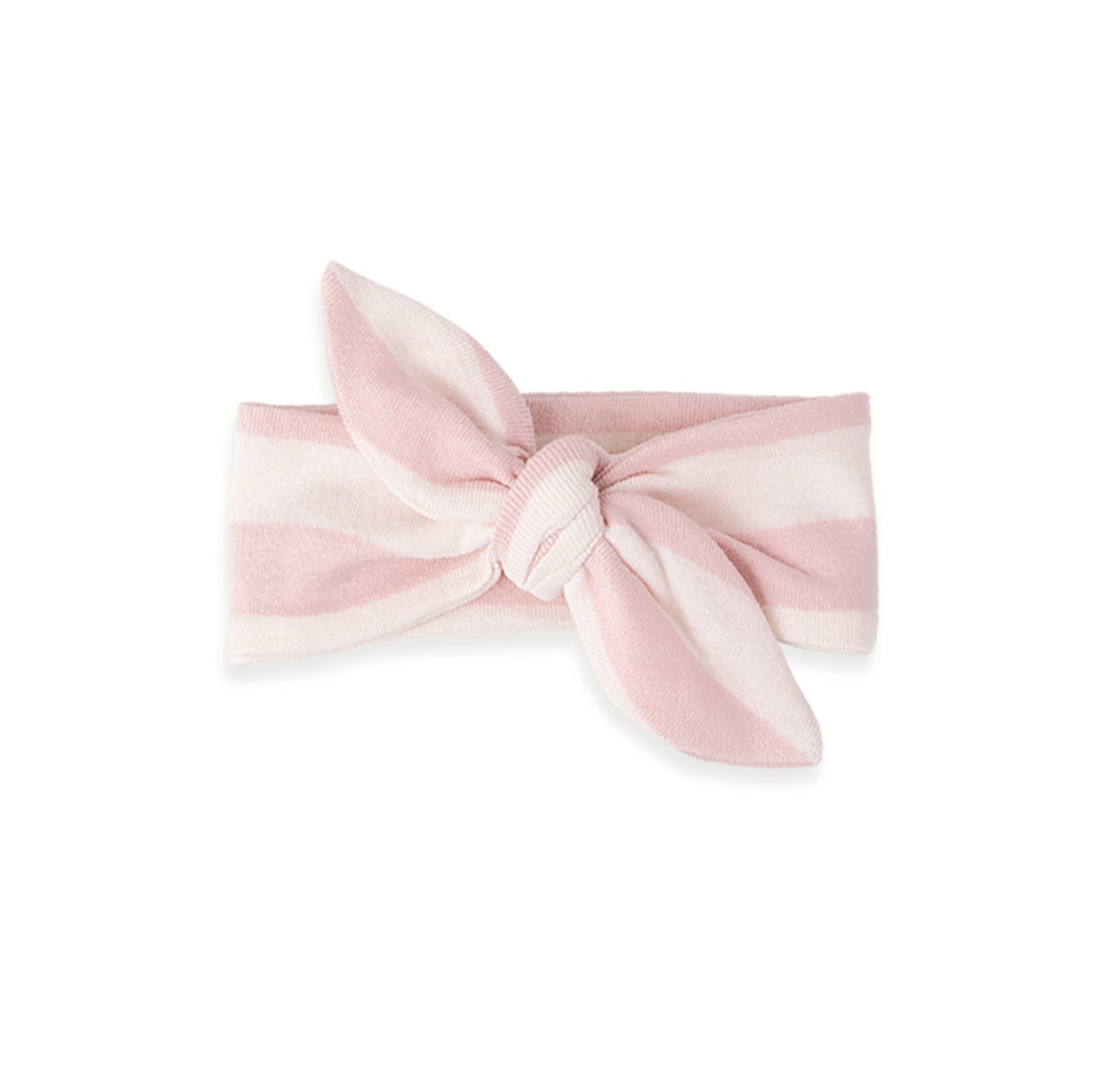 Baby Girl's Pink Stripe Cotton Headband