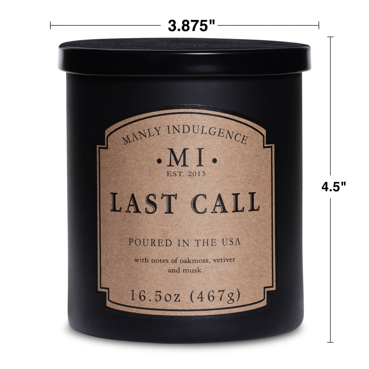 Manly Indulgence Classic Last Call, 16.5 oz